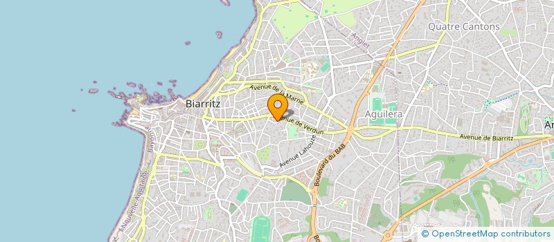 localisation de l'entreprise CTRE DEP TRANSFUSION SANGUINE PRIVE à BIARRITZ
