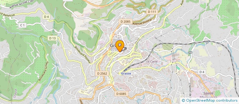 localisation de l'entreprise CTRE DEPARTEMENTAL POUR LA COMMUNICATION à GRASSE