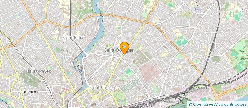 localisation de l'entreprise CTRE DEPARTEMENTAL PROFESSIONS SANTE à NANTES