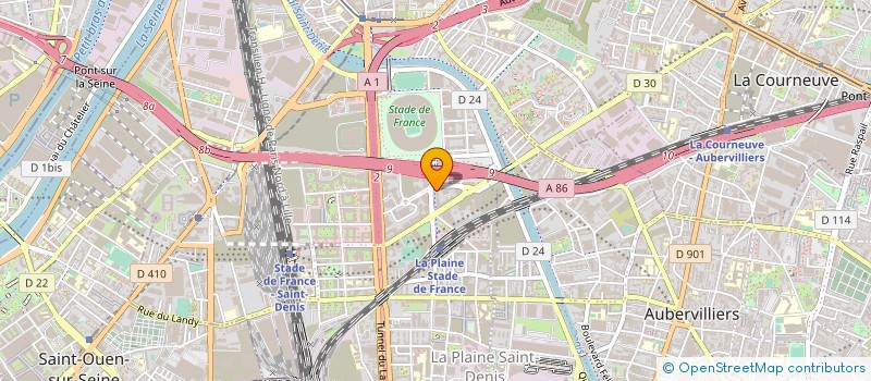 localisation de l'entreprise CTRE DEVEL INFORMATION FORMA PERMANENTE à SAINT-DENIS