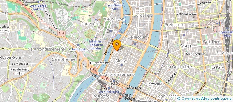 localisation de l'entreprise CTRE DEVELOPPEMENT ENTREPRIS ARTISANALES à LYON