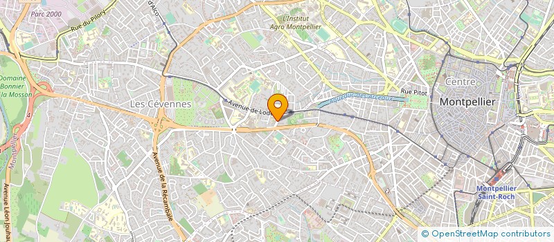 localisation de l'entreprise CTRE DIFFUS ELECTRONIQUE MONTPELLIERAIN à MONTPELLIER