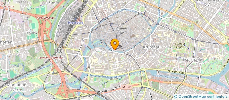 localisation de l'entreprise CTRE DOCUMENT EGL PROTEST ALSACE LORRAIN à STRASBOURG