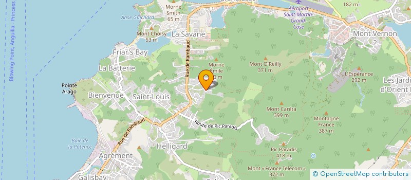 localisation de l'entreprise CTRE ECHOGRAPHIE RADIO MEDICAL à SAINT MARTIN