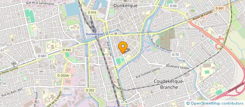 localisation de l'entreprise CTRE EDUC FORM INTERCULTUREL RENCONTRE à DUNKERQUE