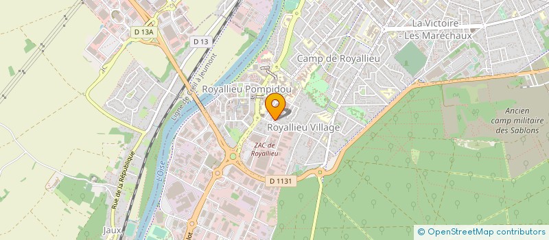 localisation de l'entreprise CTRE EDUC ROUTIERE PH DE MARNE à COMPIEGNE