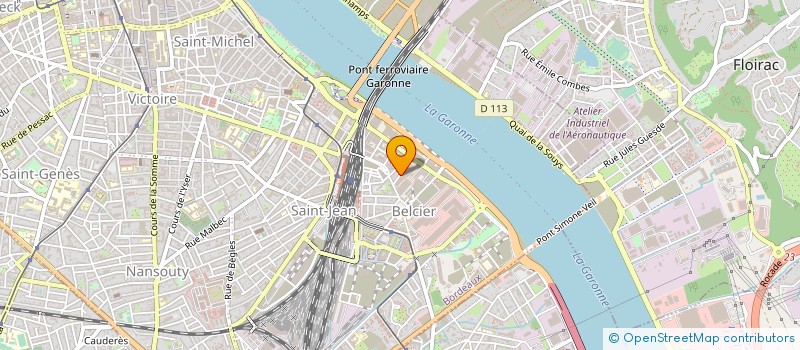 localisation de l'entreprise CTRE ELECTRON DOCUMENTAIRE RESEAU EUROPE à BORDEAUX