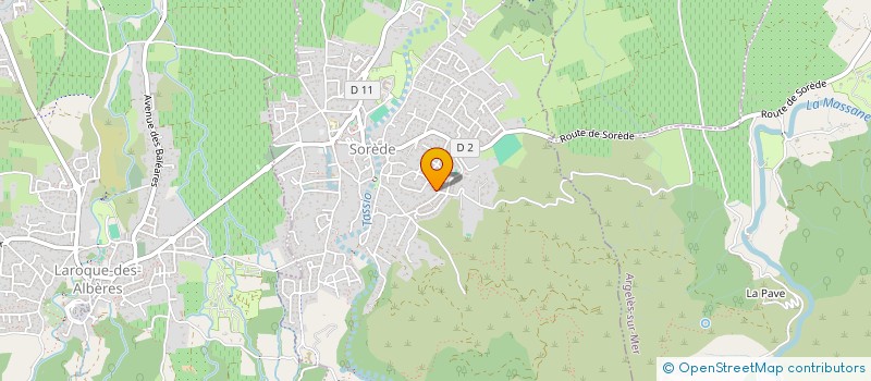 localisation de l'entreprise CTRE ENS NATUROPATHIE APPLIQUEE  PERPIGNAN