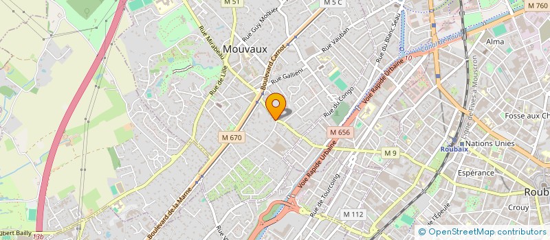localisation de l'entreprise CTRE ENSEIG AROMATHERAPIE HOLISTIQUE à MOUVAUX