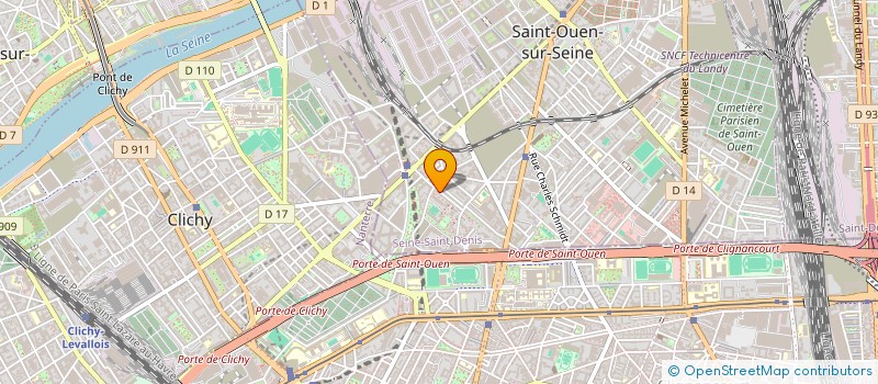 localisation de l'entreprise CTRE ETUD CONSULT FAMIL INDIVID DIFFICUL à SAINT-OUEN-SUR-SEINE