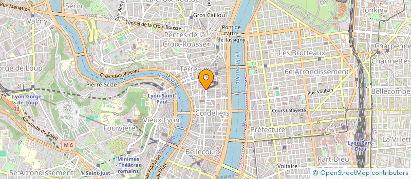 localisation de l'entreprise CTRE ETUD FORMAT ACTEUR DEVELOP LOCAL à LYON 1ER