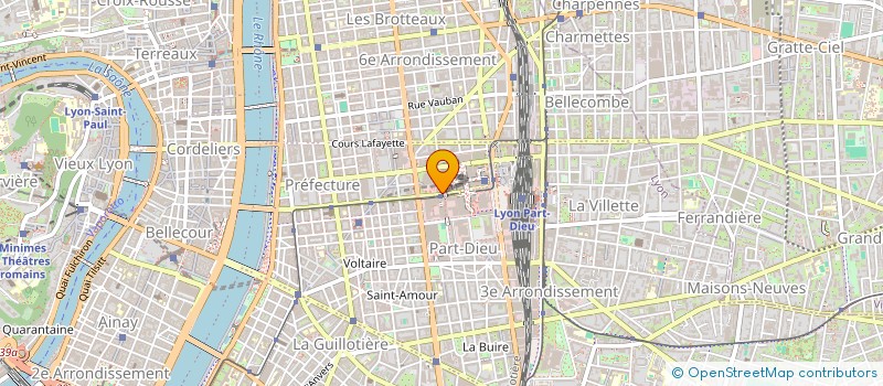 localisation de l'entreprise CTRE ETUD REFLEXION INGENIERIE PEDAGOGIQ  LYON