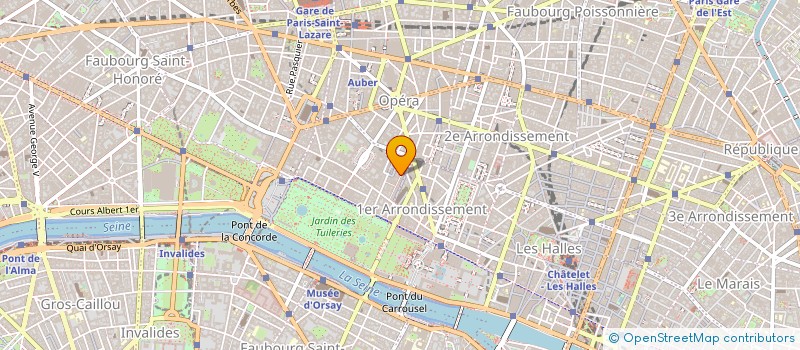 localisation de l'entreprise CTRE ETUDE ACTION SOCIAL CULTU SOURDIERE à PARIS