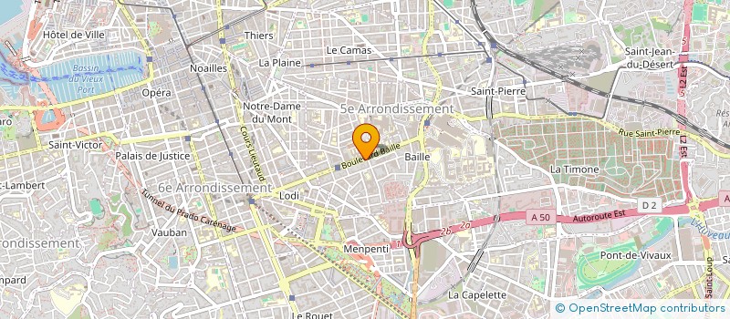 localisation de l'entreprise CTRE ETUDE CONSERVATION SPERME HUMAIN à MARSEILLE