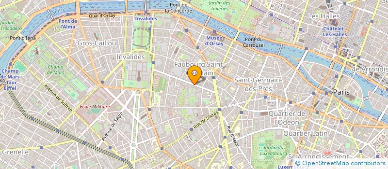 localisation de l'entreprise CTRE ETUDE DOCUMEMT EMIGRATION ITALIENNE  PARIS