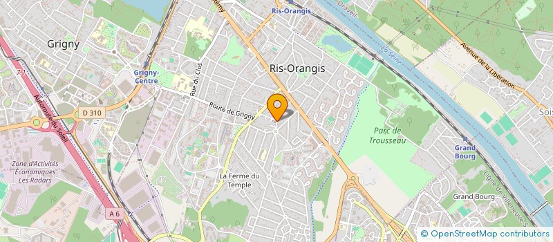 localisation de l'entreprise CTRE ETUDE DOCUMENT RECHER CULTUR JUIVES à RIS-ORANGIS