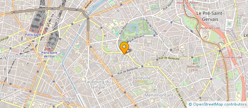 localisation de l'entreprise CTRE ETUDE FORMATION AGRO ALIMENTAIRE à PARIS