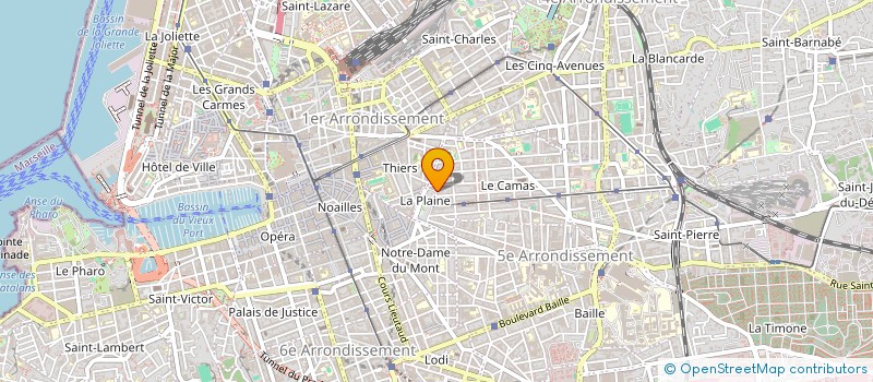 localisation de l'entreprise CTRE ETUDE FORMATION INSER EMPLOI DEVLPT à MARSEILLE