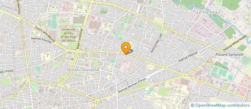 localisation de l'entreprise CTRE ETUDE PROTESTANTISME BEARNAIS à PAU