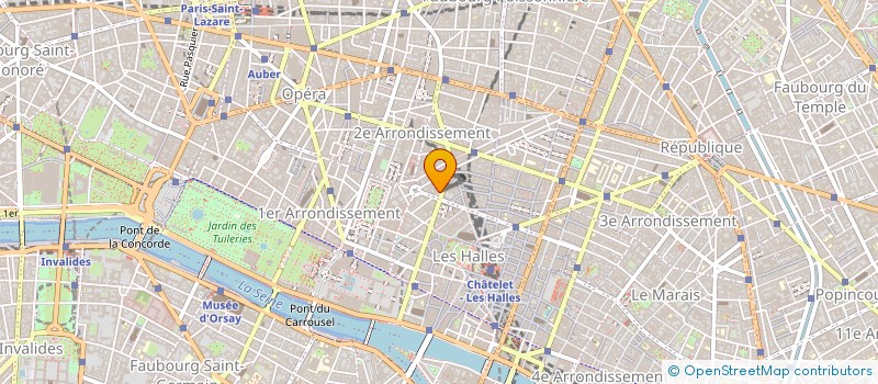 localisation de l'entreprise CTRE ETUDE REACTIF MATERIEL UTILIS LABOR à PARIS
