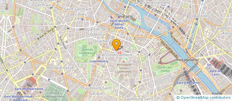 localisation de l'entreprise CTRE ETUDE RECHERCH ENSEIGN COMMUN EUROP  PARIS