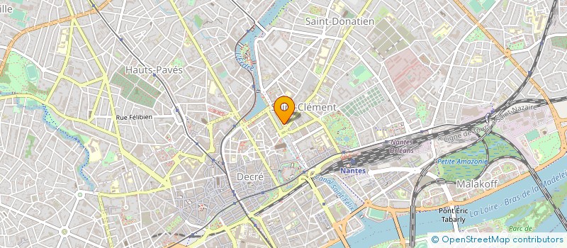 localisation de l'entreprise CTRE ETUDE RECHERCHE PLURIDISCIPLINAIRE à NANTES