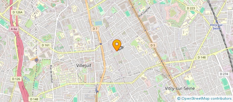 localisation de l'entreprise CTRE ETUDE SOCIAL INFORMATION PRODUCTION à VITRY-SUR-SEINE