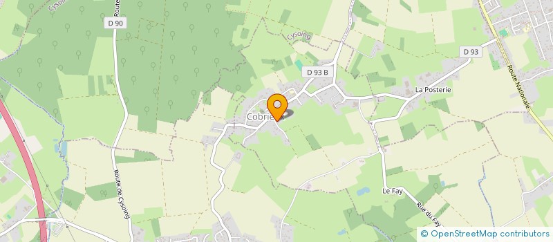 localisation de l'entreprise CTRE ETUDES ACTIONS SOCIO-ECONO PEVELE à COBRIEUX