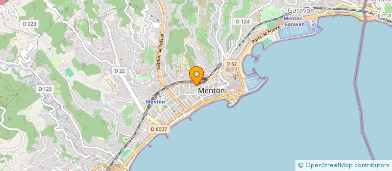 localisation de l'entreprise CTRE ETUDES DEVELOP ECONOMIQUE DE MENTON à MENTON