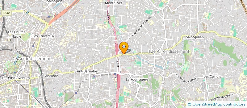 localisation de l'entreprise CTRE ETUDES DIRIGEES ET PERFECTIONNEMENT à MARSEILLE