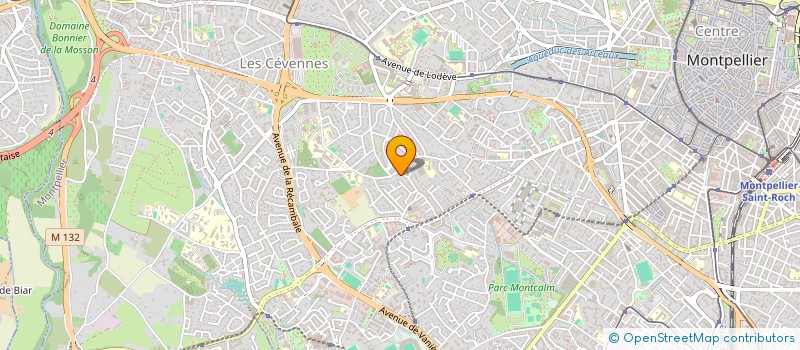 localisation de l'entreprise CTRE ETUDES ET RECHERCHE EN PEDAGOGIE à MONTPELLIER