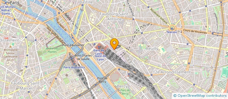 localisation de l'entreprise CTRE ETUDES FINANCIER ECONOMIQ BANCAIRES  PARIS