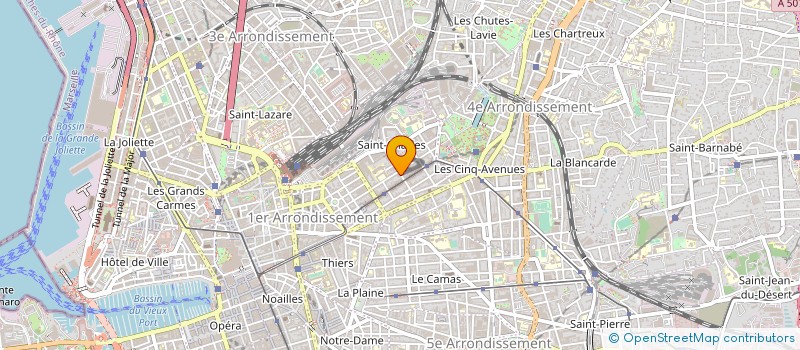 localisation de l'entreprise CTRE ETUDES FORM AGENT PROTEC RAPPROCHEE à MARSEILLE