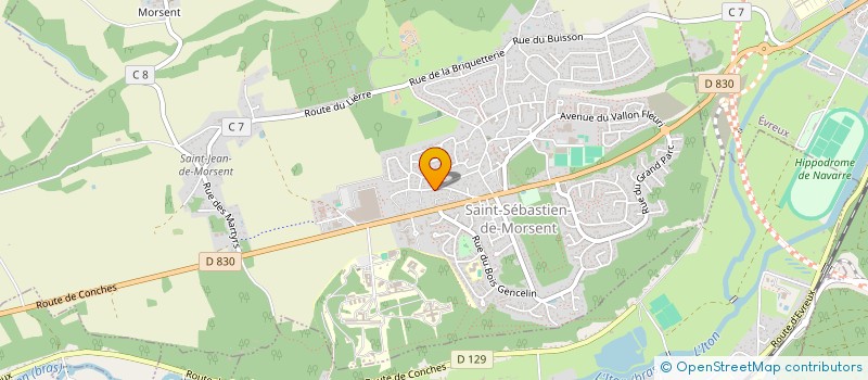 localisation de l'entreprise CTRE ETUDES RECH TECHN AGRIC APPLIC AGRI à CLAVILLE