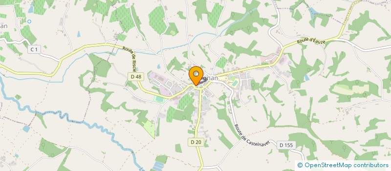 localisation de l'entreprise CTRE ETUDES RECHER GASCOGNE ARMAGNACAISE à BOUZON-GELLENAVE