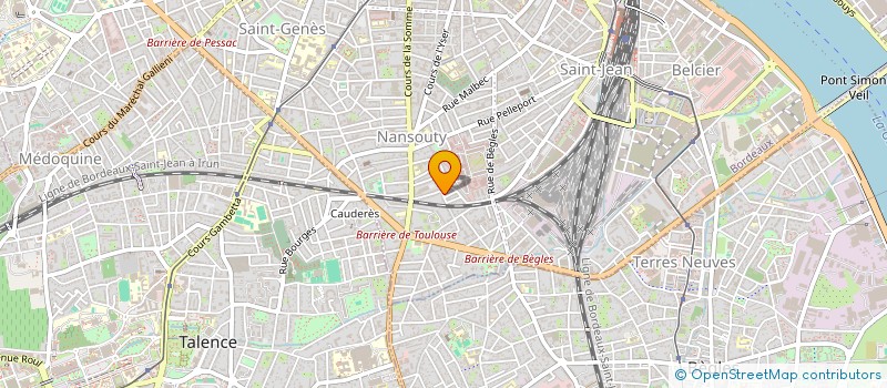 localisation de l'entreprise CTRE ETUDES RECHERCHES EDUC FORMATION à BORDEAUX