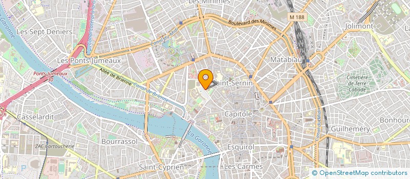 localisation de l'entreprise CTRE ETUDES RECHERCHES SUR LA POLICE à TOULOUSE