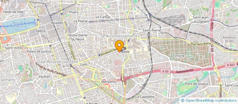 localisation de l'entreprise CTRE ETUDES REGIONAL INFORMAT DOCUMENTAT à MARSEILLE
