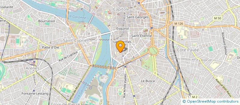 localisation de l'entreprise CTRE ETUDES TECHN ADMINISTRATIV SECRETAR à TOULOUSE