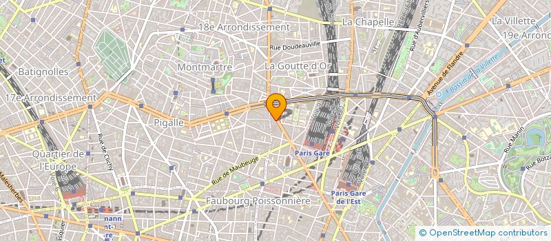 localisation de l'entreprise CTRE EUR RECH FORM FEDER INT COMMUN EDUC à PARIS