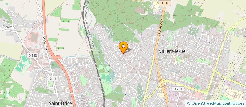 localisation de l'entreprise CTRE EURO ETUDE PROSP MIGRATION AFRICAIN à SARCELLES