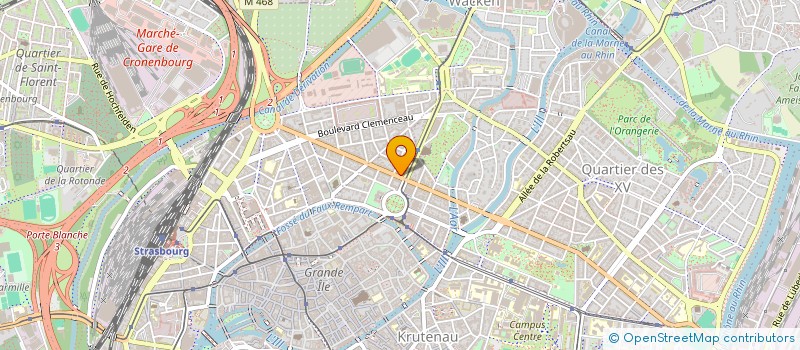 localisation de l'entreprise CTRE EUROPEEN D ACCUEIL DES JUSTICIABLES à STRASBOURG