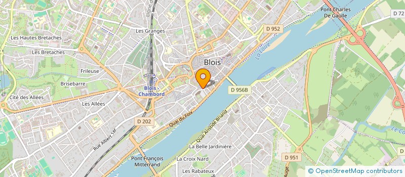 localisation de l'entreprise CTRE EUROPEEN PROMOTION DE L HISTOIRE à BLOIS