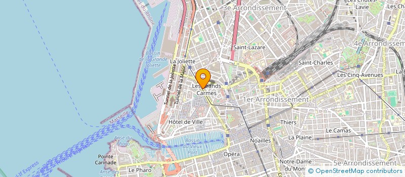 localisation de l'entreprise CTRE EUROPEEN RECHERCHE TECHNO AVANCEES à MARSEILLE