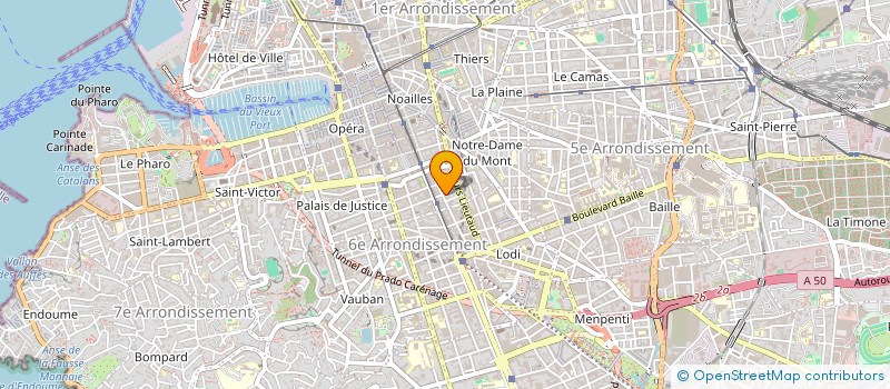 localisation de l'entreprise CTRE EVALUAT FORMA INNOVATION SOLIDARITE à MARSEILLE
