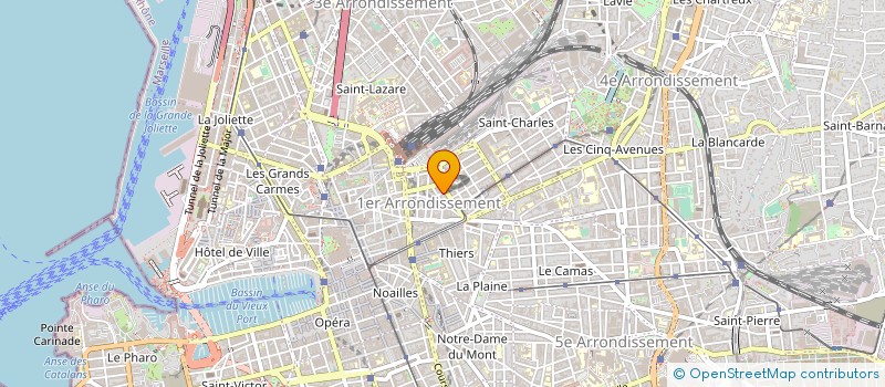 localisation de l'entreprise CTRE EXPERIMENT RECHERCHE CREAT ARTISTIQ à MARSEILLE