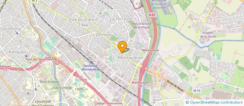 localisation de l'entreprise CTRE EXPERTISE AUTO GOT ET CARCENAC à TOULOUSE