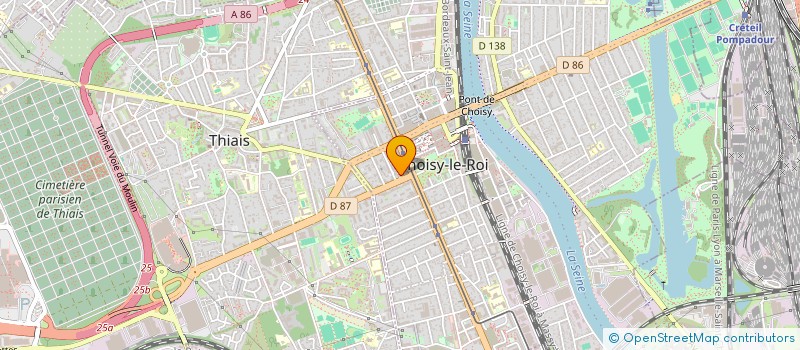 localisation de l'entreprise CTRE EXPLOR CARDIO CHOISY DRS CHAUVEL... à CHOISY-LE-ROI