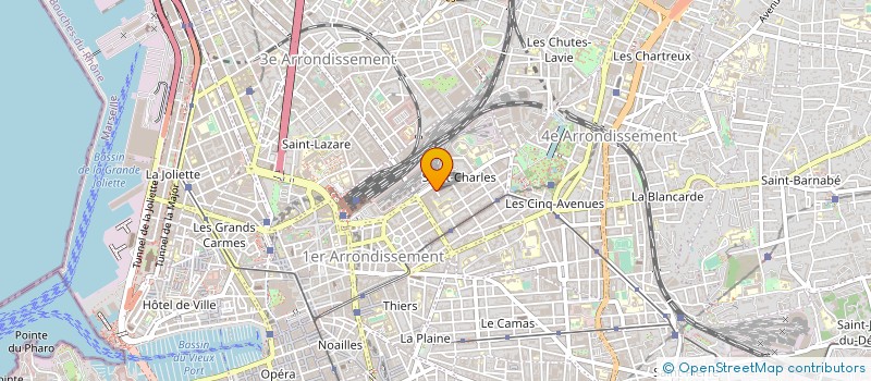 localisation de l'entreprise CTRE FORMA RANCUREL NETTOY ENTRET LOCAUX à MARSEILLE