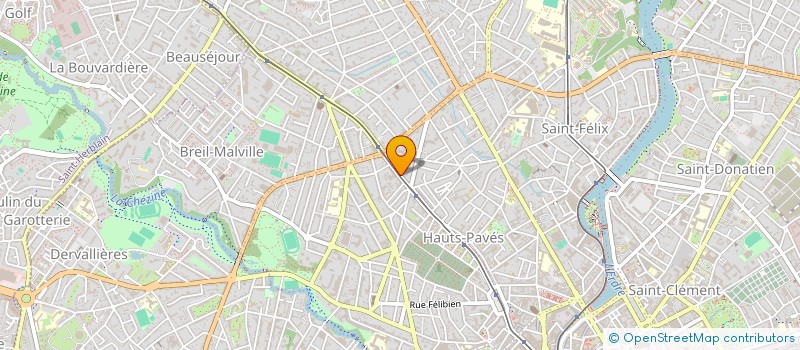 localisation de l'entreprise CTRE FORMAT & ASSISTANCE PROF ATLANTIQUE à NANTES